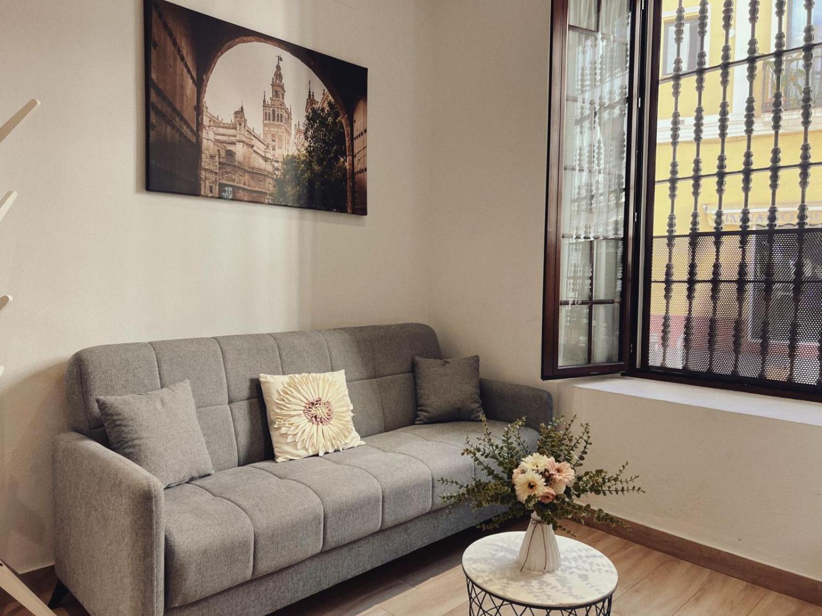 Ferienwohnung Estudio Moderno Con Opcion De Garaje Sevilla Exterior foto